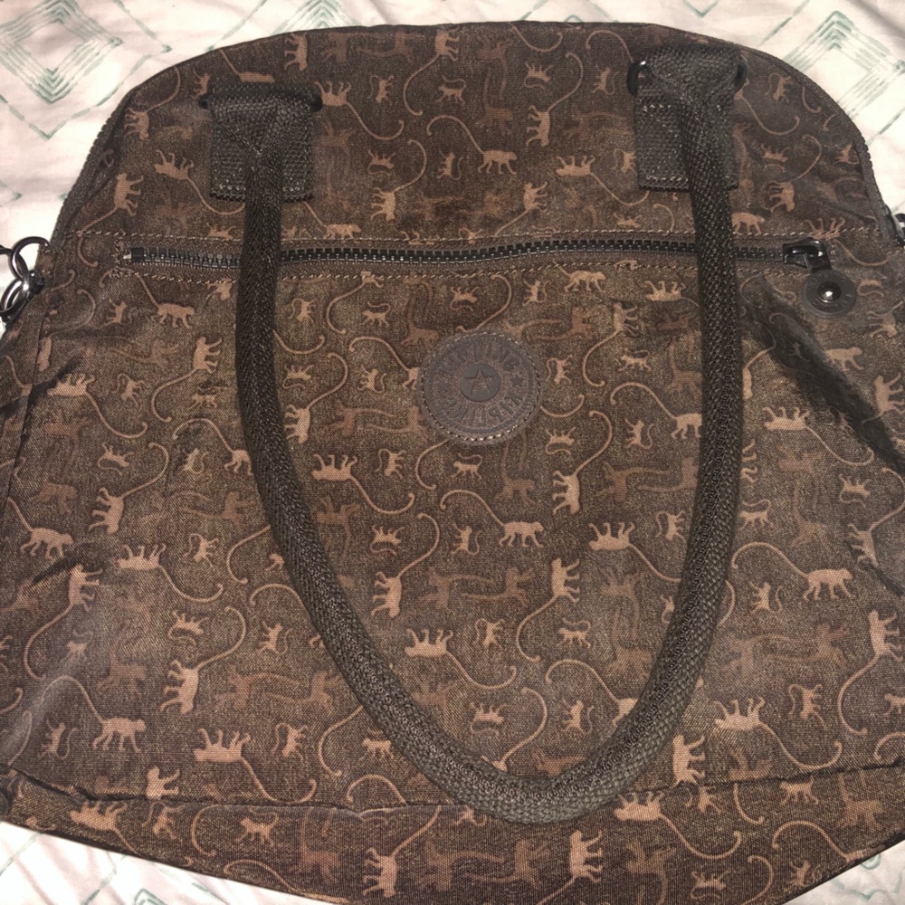 Brown Kipling bag